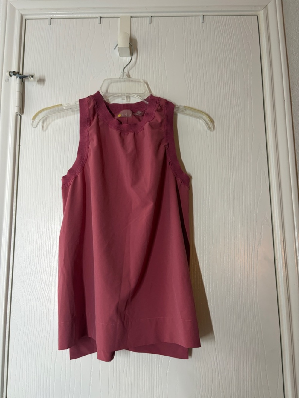 Zella Rose-Mauve Athletic Tank Top